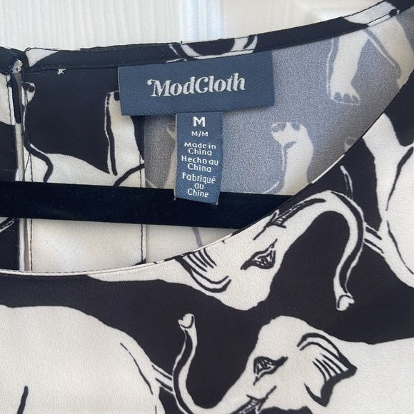 ModCloth Elephant Blouse - Picture 3 of 3